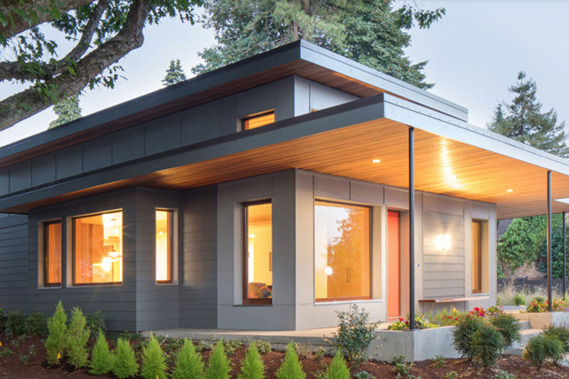 Green Home built by a local architecture firm.