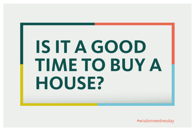 Is it a good time to buy a house?