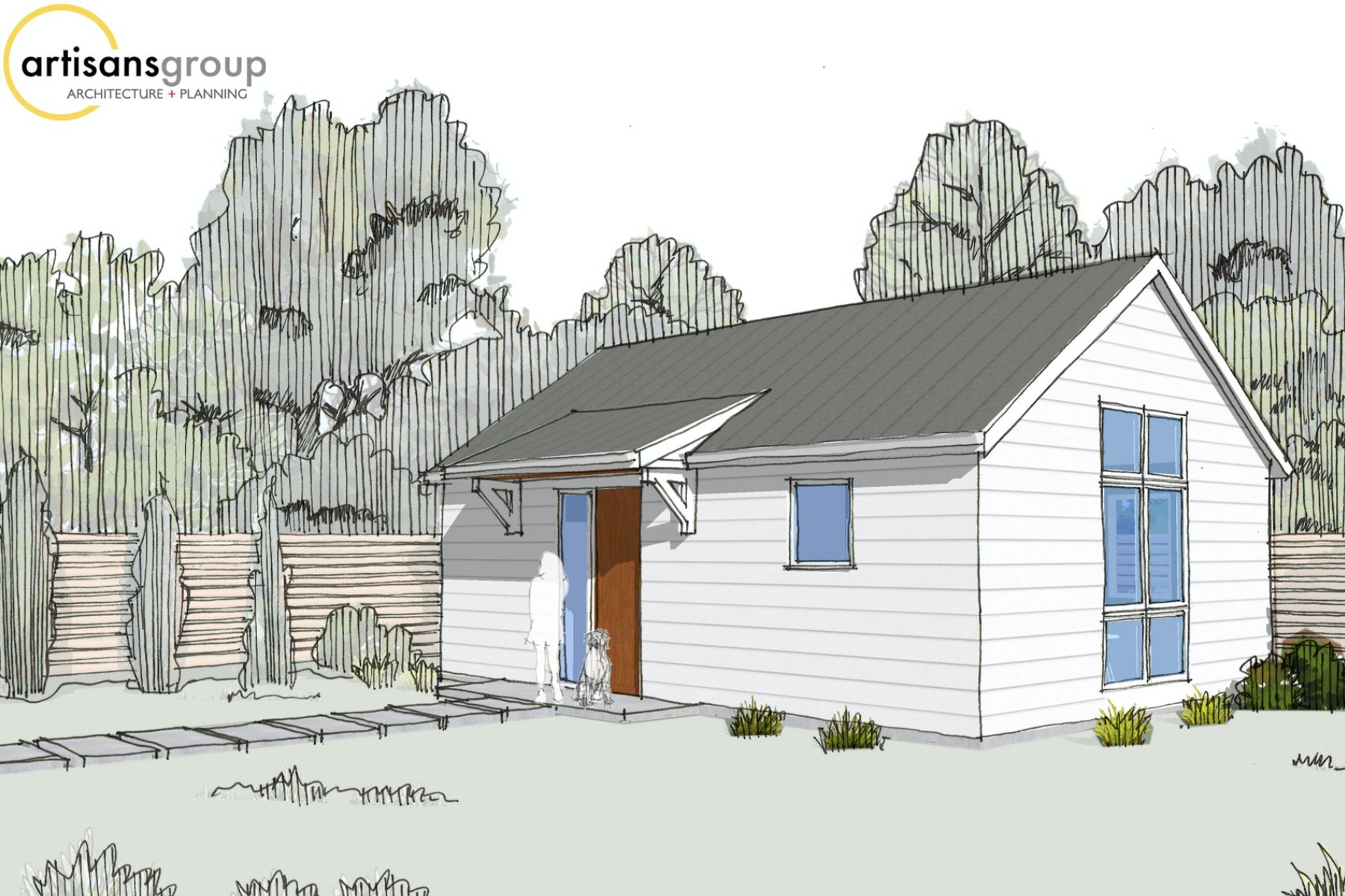 ADU plan from The Artisans Group in Olympia, Washington