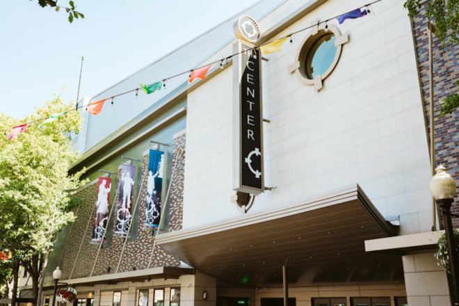 The Washington Center in Downtown Olympia Washington without clock