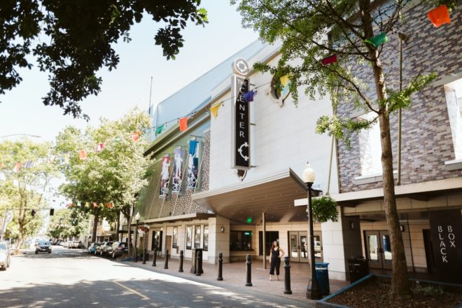 Jennifer Hermann in downtown Olympia's Washington Center