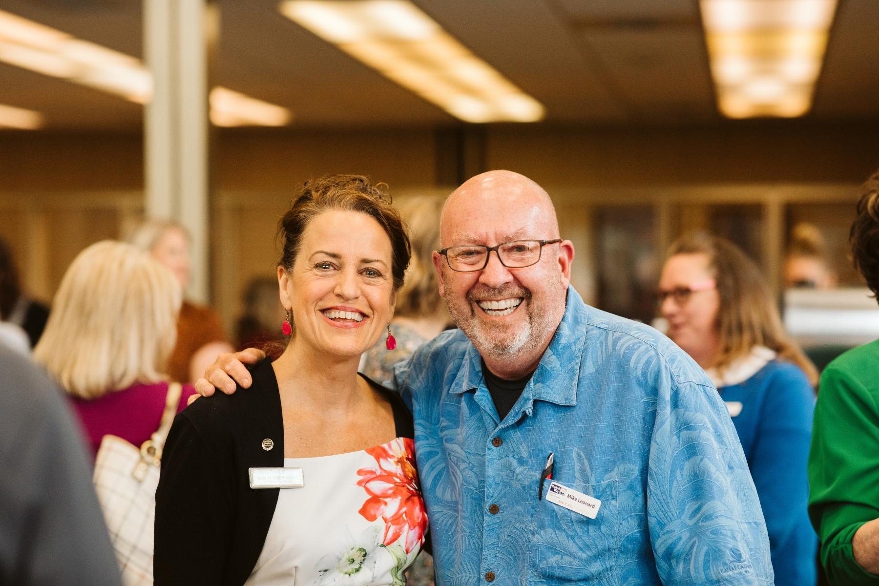 Sandy DiBernardo at downtown branch in Olympia