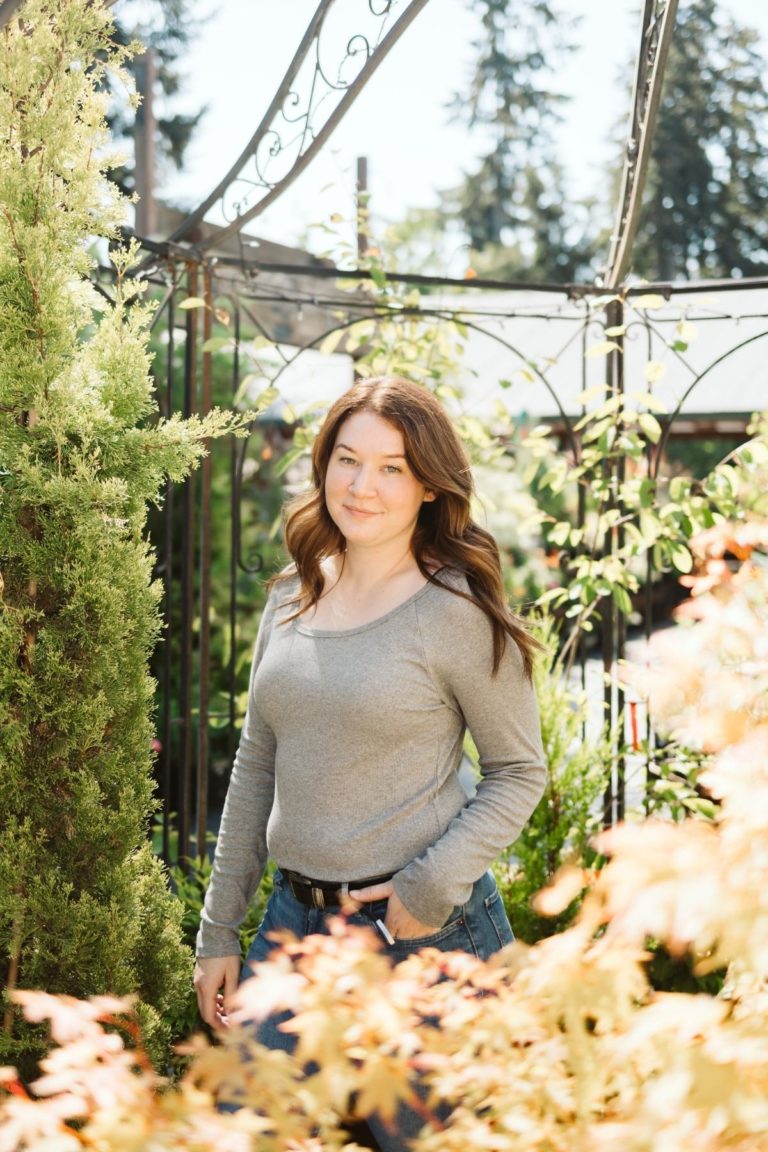 Kailee Warren at Bark & Garden nursery