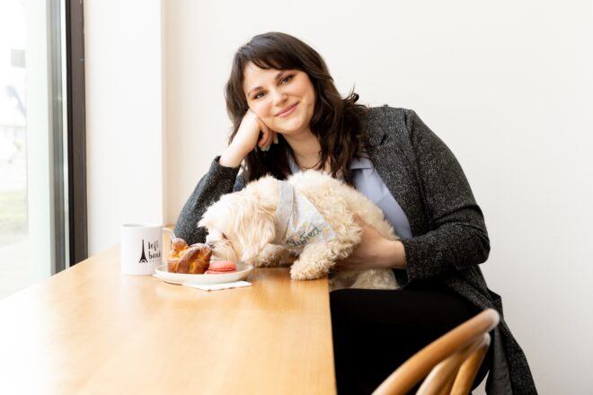 Isabella Marocco at Left Bank pastry in Olympia, Washington