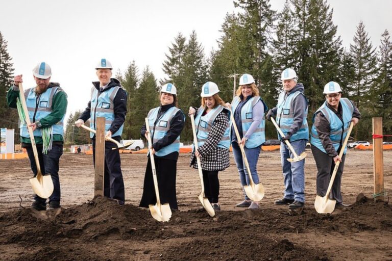 Jennifer Arnold at Habitat for Humanity Build Site