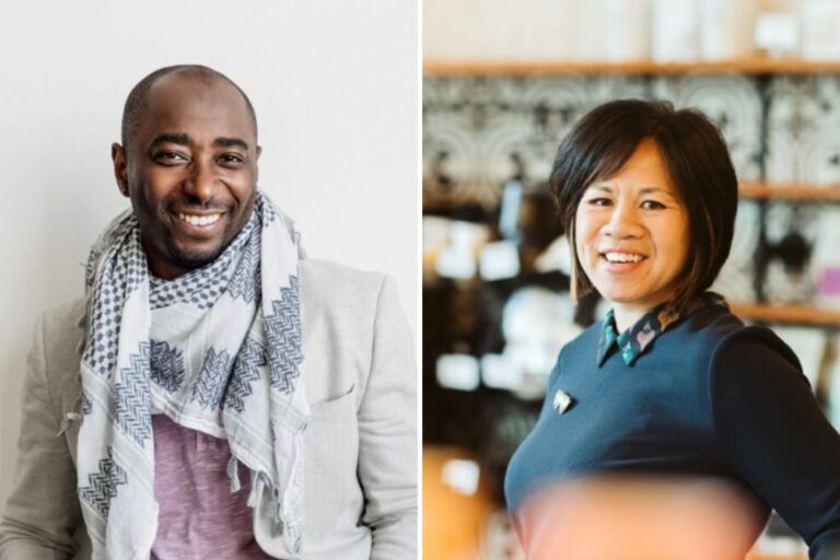 Parfait Bassalé and Genevieve Canceko Chan on the OlyFed Board of Directors