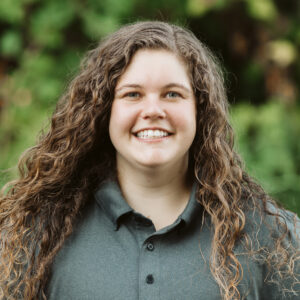 Sarah Caldwell, Branch Manager at Olympia Federal Saving's Tumwater branch.