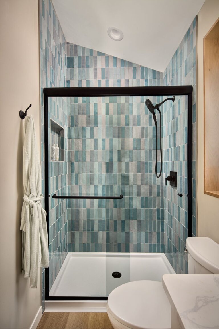 Bathroom Remodel by Brown Building Contractors for the OMB 2023 Tour of Homes.