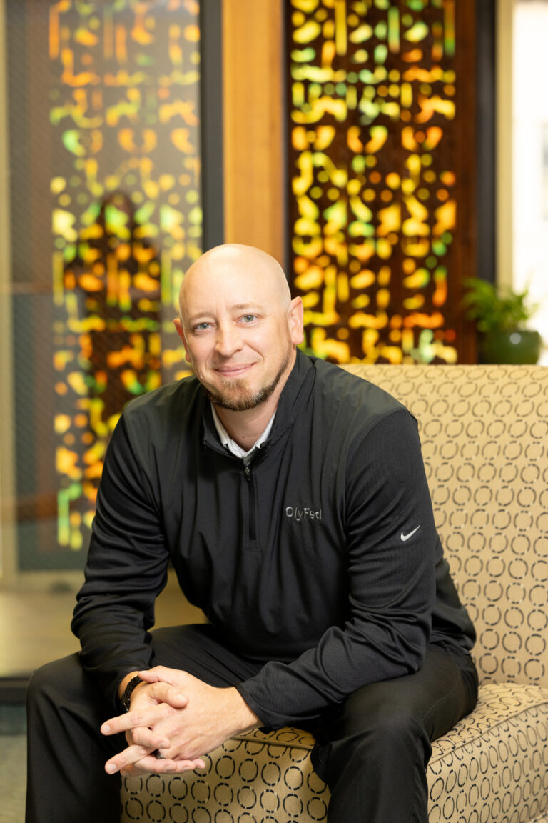 Josh Deck, President and CEO of OlyFed