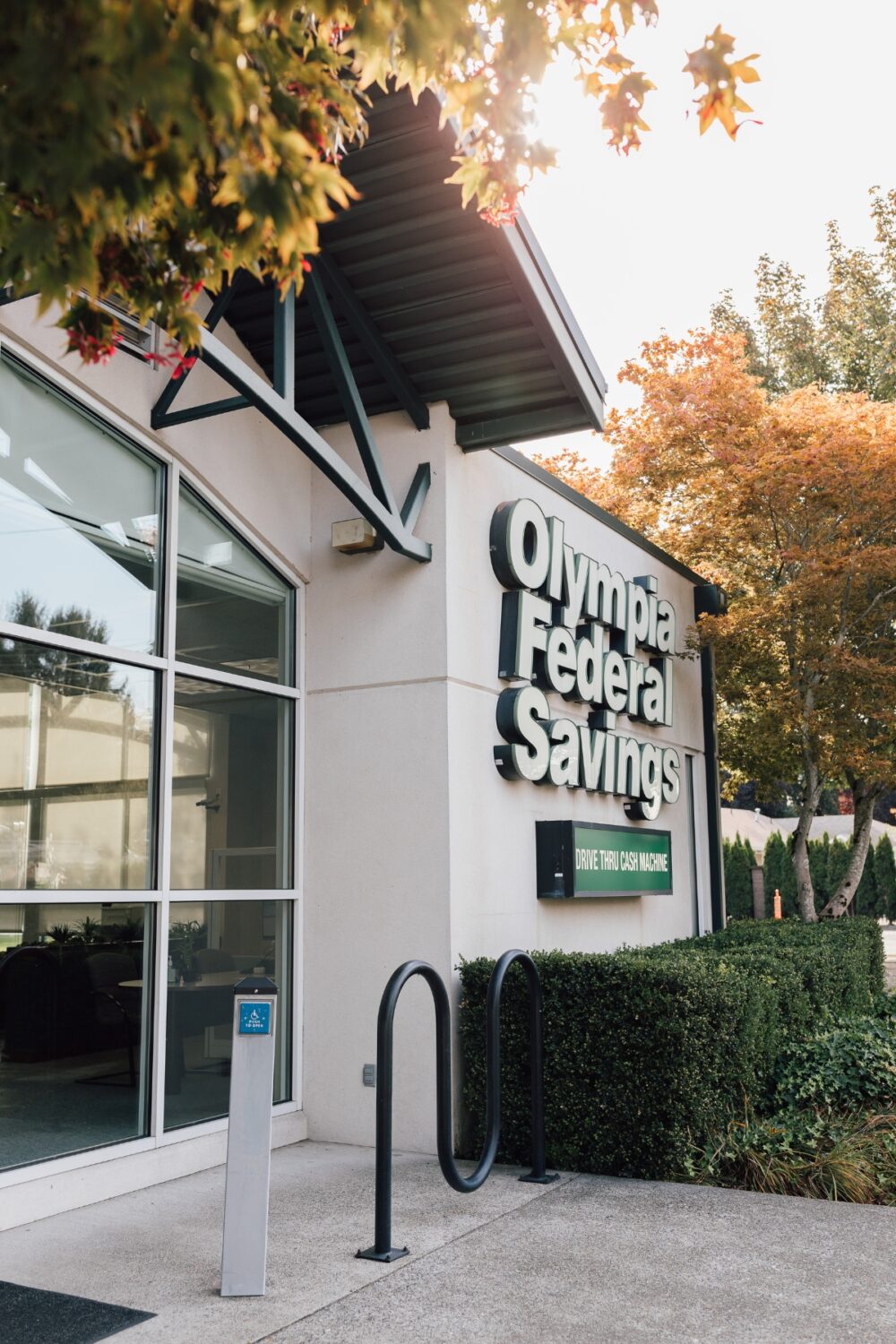 The front of an OlyFed branch