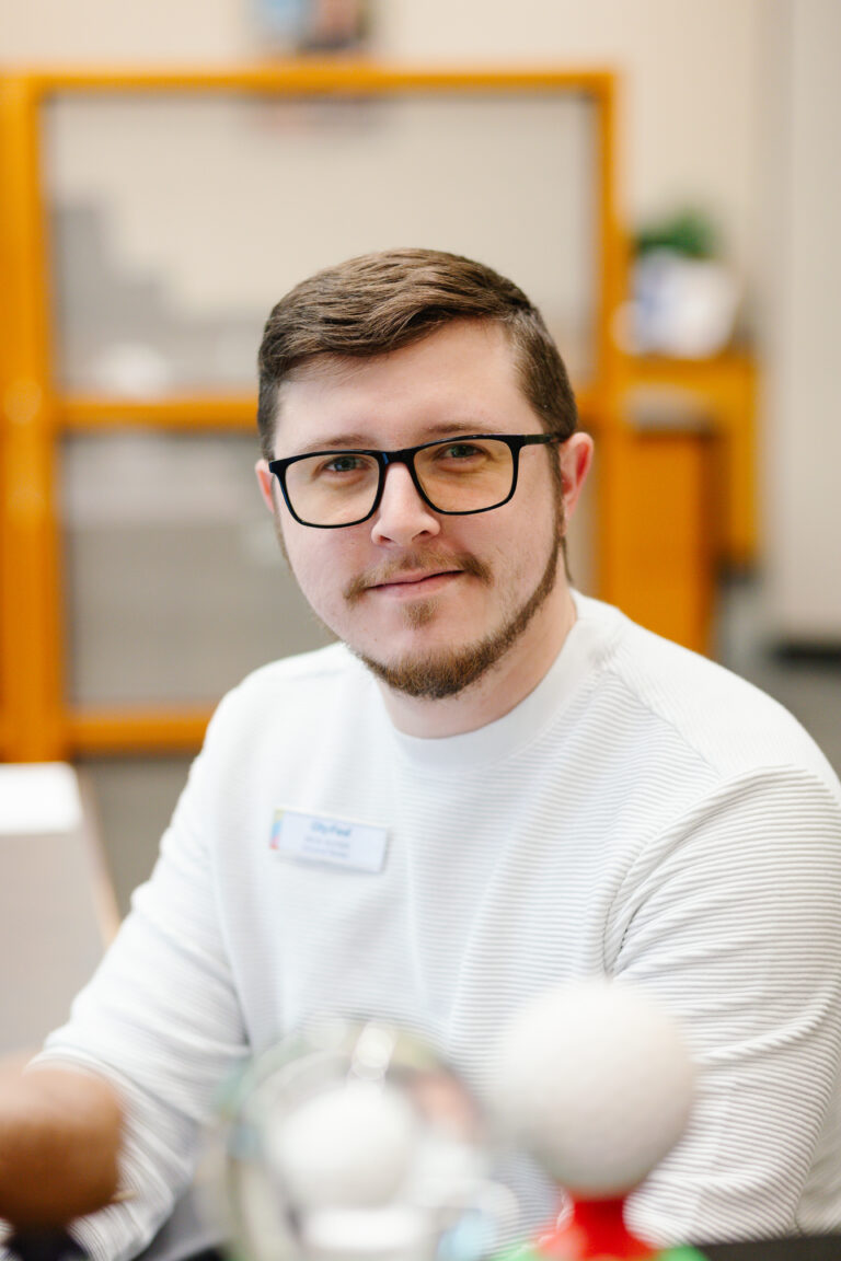 OlyFed employee at the branch