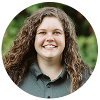 Sarah Caldwell, Branch Manager at Olympia Federal Saving's Tumwater branch.