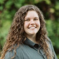 Sarah Caldwell, Branch Manager at Olympia Federal Saving's Tumwater branch.