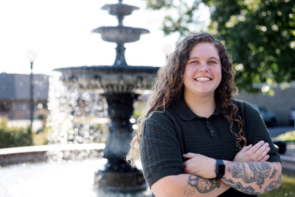 Branch Manager Sarah Caldwell in Chehalis, Washington