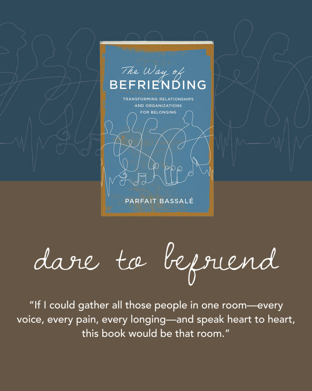 Parfait Bassalé, Board Member, Befriending, Book
