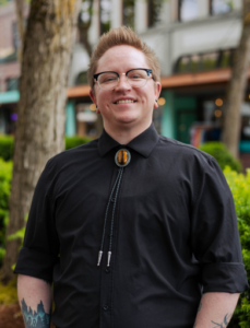 Jacen Priet, Employee, Universal Operations Assistant, Ops team, Downtown Oly, Outside, New hire photo