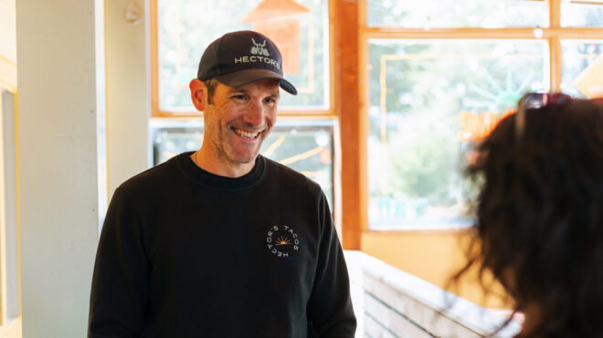 Aaron Rodriguez, owner of Hector's Tacos in Olympia