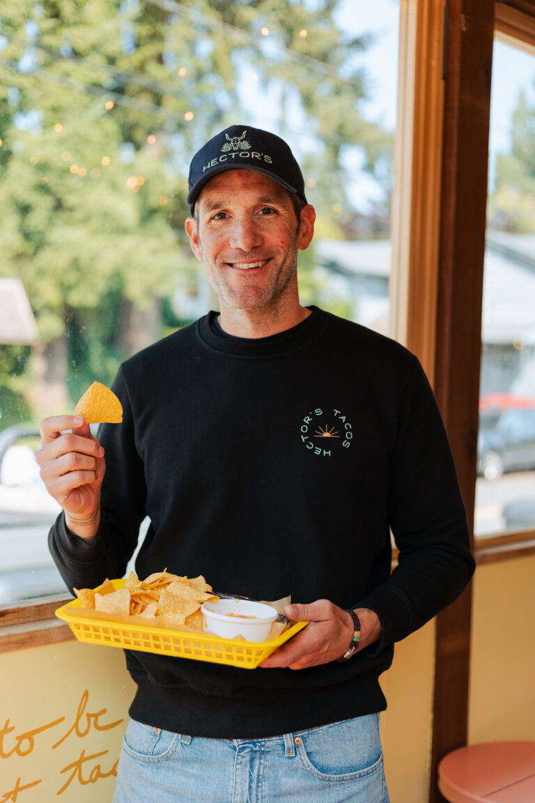 Aaron Rodriguez, owner of Hector's Tacos in Olympia